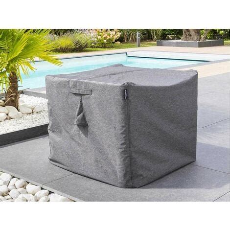 Housse pour fauteuil de jardin Hambo S gris 100 x 75 x 75 cm Hespéride