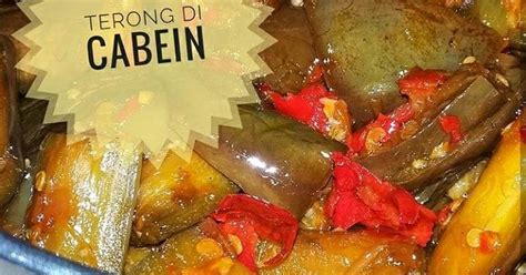 Resep Terong Di Cabein Oleh Tika Ayugai Cookpad