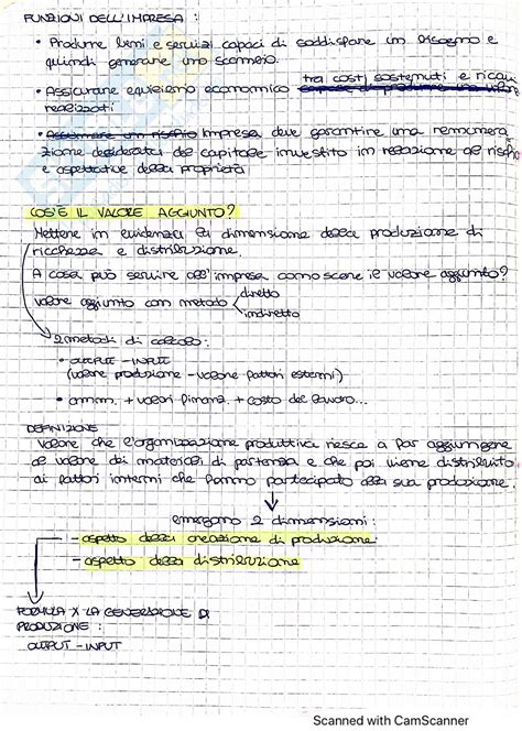 Riassunto Esame Economia E Gestione Delle Imprese Prof Giaretta Elena