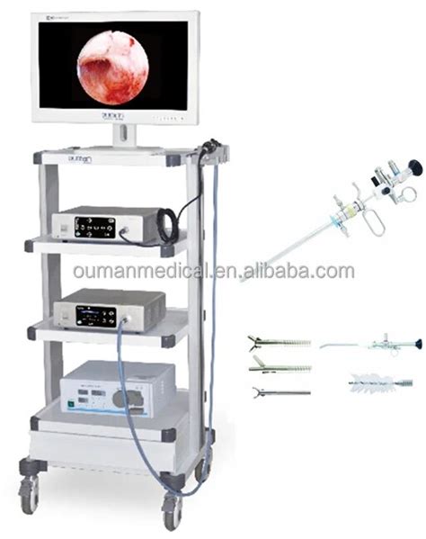 Laparoscope Full Set Ent Endoscope System With Laparoscopy Cold Led