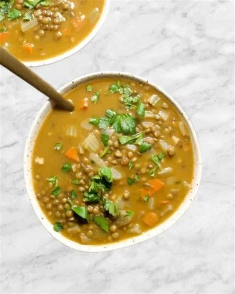 Sopa De Lentilhas Receita Saud Vel E Nutritiva