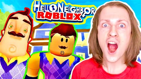 ROBLOX HELLO NEIGHBOR De RETOUR Dans La MAISON BIZARRE De Mon VOISIN