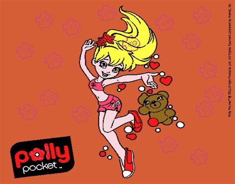 Dibujo De Polly Pocket Pintado Por En Dibujos Net El D A A