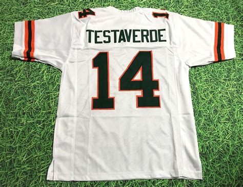 MICHAEL IRVIN CUSTOM UNIVERSITY OF MIAMI HURRICANES JERSEY THE U
