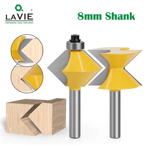 Lavie Milling Cutter Wood Groove Milling Cutter Shank 8mm Shank