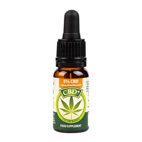 Jacob Hooy CBD OIL 5 10ml Holland Barrett