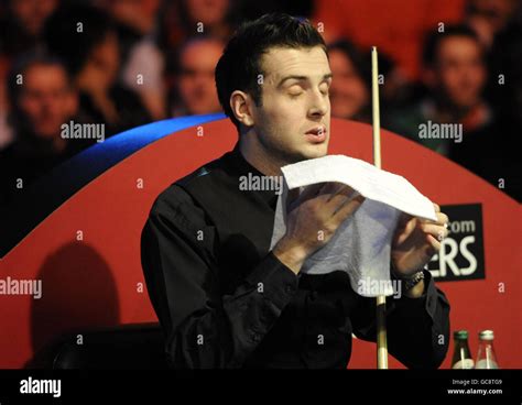 Mark Selby During The The Masters At Wembley Arena London Stock Photo