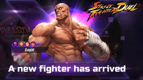 The Mighty SAGAT Has Finally Arrived On Street Fighter Duel YouTube