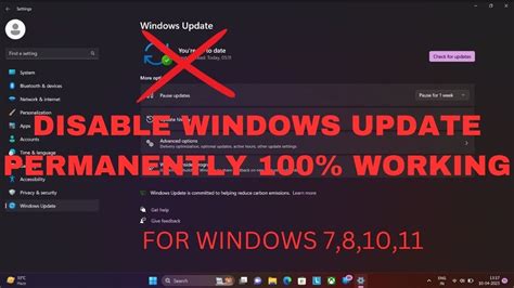 How To Disable Windows Updates Permanently 100 Working Method 2023