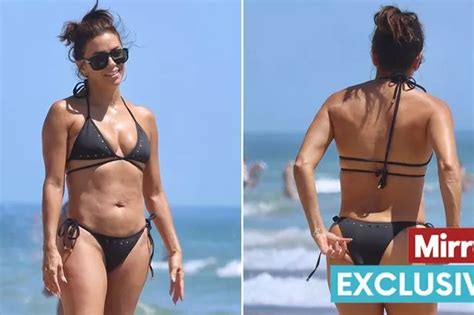 Eva Longoria Stuns As She Shows Off Ageless Look In Skimpy White Bikini Mirror Online