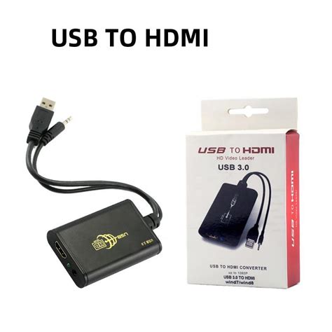 Usb To Hdmi Thiết Bị Chuyển đổi Phích Cắm Usb 30 Sang Hdmi 1080p Full