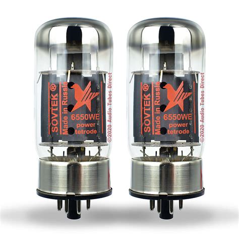 New Matched Pair Sovtek We Amplifier Power Tubes Reverb