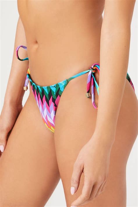 Chevron Print Bikini Bottoms Forever Us