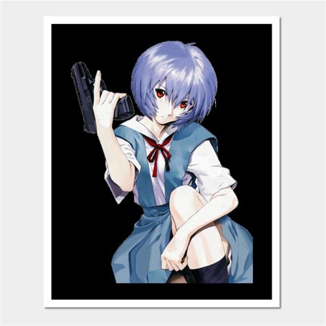 Rei Ayanami With Glock By Dirtyd2oh9 In 2022 Evangelion Art