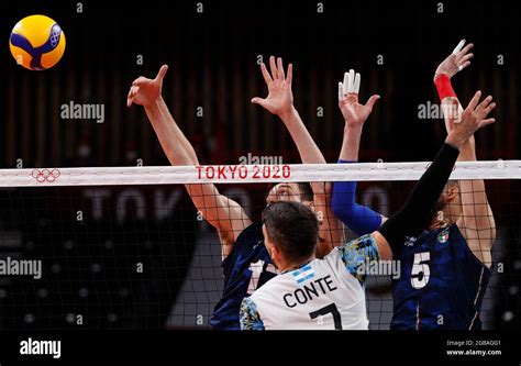 Tokyo 2020 Olympics Volleyball Men S Quarterfinal Italy V