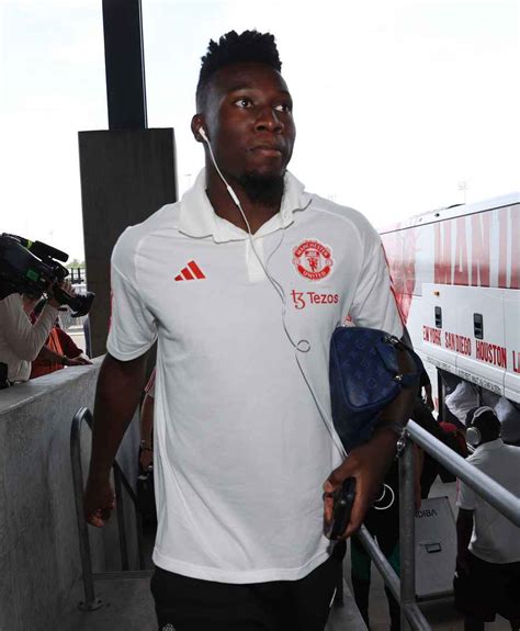 Mufc Scoop 🔴 On Twitter Andre Onana Arriving At The Metlife Stadium