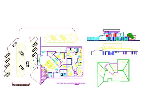 Sucursal Bancaria En Autocad Descargar Cad Kb Bibliocad