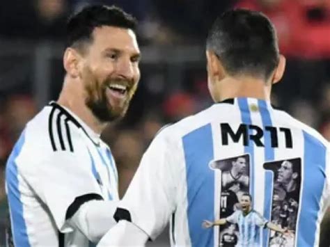 Lionel Messi metió un golazo en la despedida de Maxi Rodríguez y un