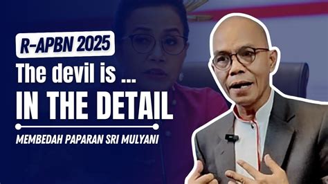 Yang TIDAK DIKATAKAN Bu Sri Dalam Paparan RAPBN 2025 Komentar YouTube