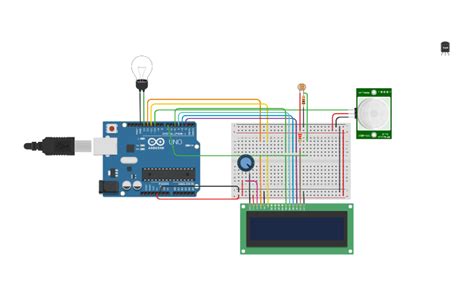 circuit design automatic street light monitoring tinkercad