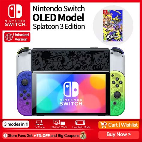 Nintendo Switch Splatoon 3 Edition Nintendo Switch Oled Splatoon 3