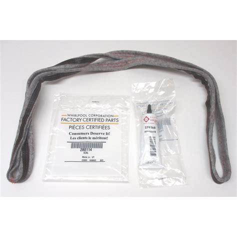 Wp280114 Whirlpool Kenmore Dryer Front Or Rear Drum Felt Seal Ap3790434 Ps970088