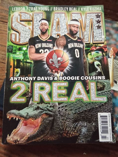 Slam Magazine Anthony Davis Demarcus Cousins Cover Hobbies