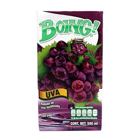 Boing Jugo Cuadrado Uva Ml Mercadolibre