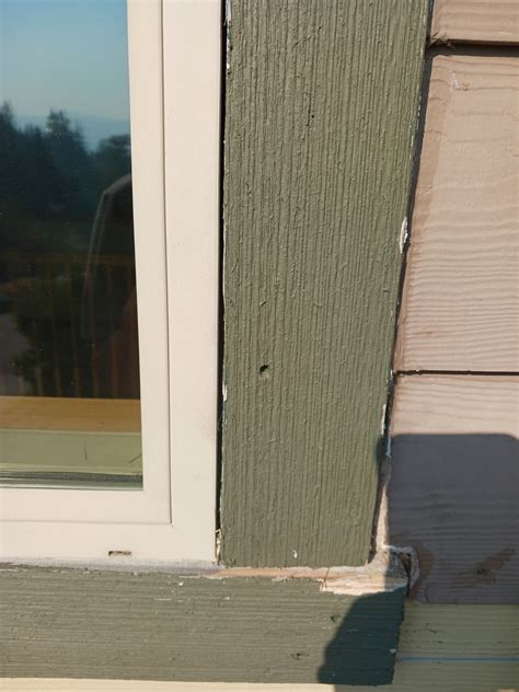 Caulking Gap Between Trim And Window Exterior Professional