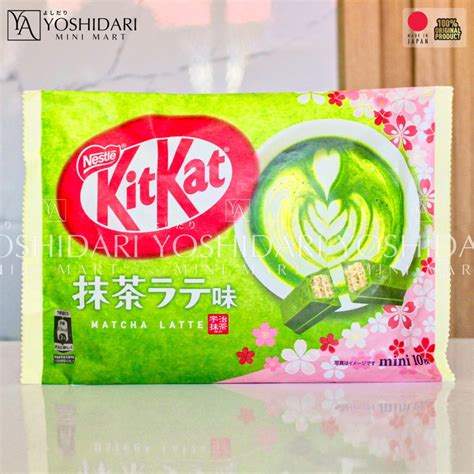 Nestlé Japan Kitkat Mini Bar Chocolate Sakura Matcha Latte 10pcs