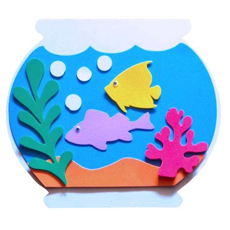 Jual 1 Set Hiasan Dinding Ikan Tumbuhan Laut Aquarium Dekorasi Kelas Sekolah Kamar Pojok Baca