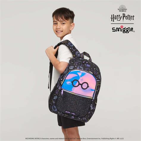 Smiggle Harry Potter Trolley Backpack With Light Up Wheels Artofit