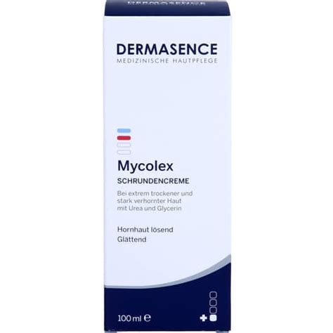 DERMASENCE Mycolex Schrundencreme Hornhaut lösend und glättend bei