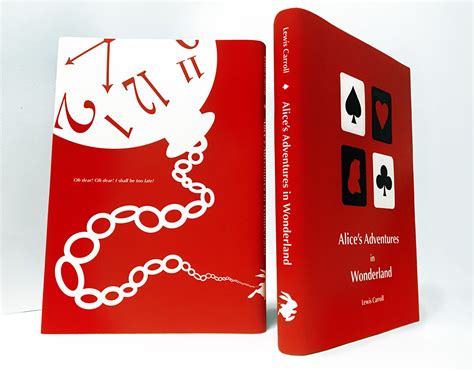 Alice in Wonderland Book Cover on Behance