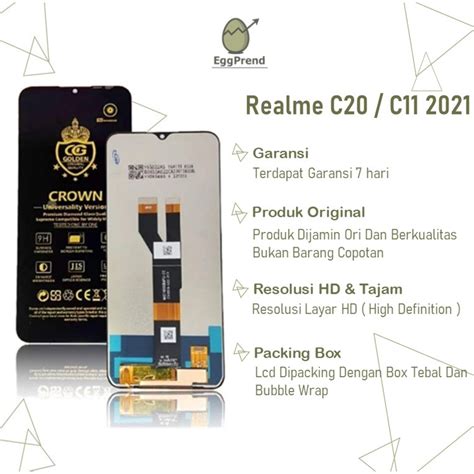 Jual Lcd Touchscreen Realme C20 C11 2021 Narzo 50i C21 Complete Original Fullset Lcd