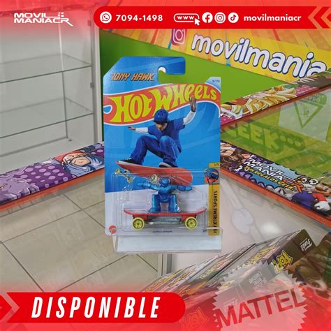 Mattel Hot Wheels HW Xtreme Sports Skate Grom Tony Hawk 16 250 2024