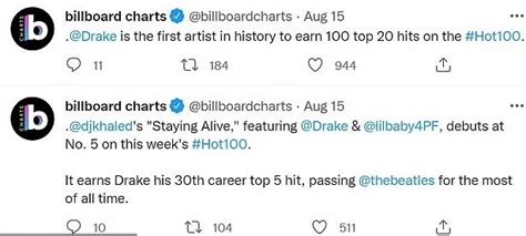 Drake Surpasses The Beatles With New Billboard Hot Record