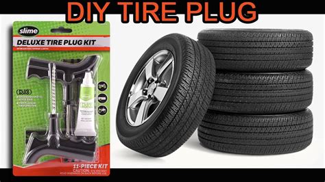 Fix Your Flat Tire In Minutes DIY Flat Tire Plug Kit Easy Step By