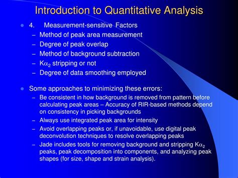 Ppt Introduction To Quantitative Analysis Powerpoint Presentation Free Download Id3368826