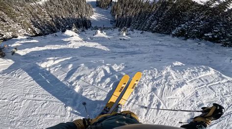 Taking On Rambo North America S Steepest Tree Cut Ski Run