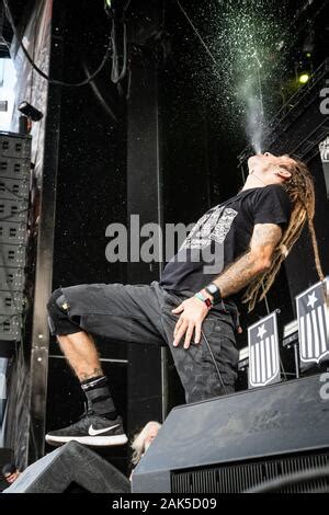 Randy Blythe Of Lamb Of God During The Sonic Temple Music Festival On