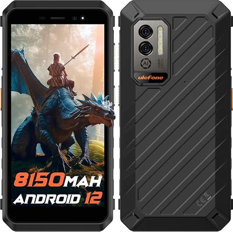 Rugged Smartphones Ulefone Power Armor X11 Pro 8150mAh Battery 8GB