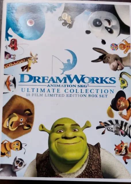 DREAMWORKS ANIMATION SKG: Ultimate Collection 10 DVD BOXSET 2010 DISCs ...