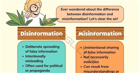 Disinformation Vs Misinformation What S The Difference 7ESL