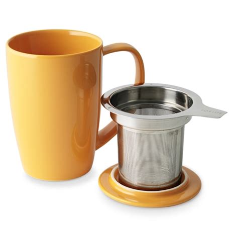 Ceramic Tea Mug with Infuser