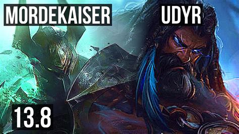 Mordekaiser Vs Udyr Top K Mastery Kr Master