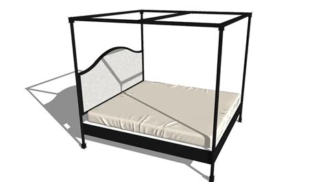 Canopy Bed 3d Warehouse