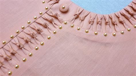 Latest And Unique Easy Neck Design For Kurti Suit Cutting And Stitching