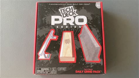 Tech Deck Pro Series Daily Grind Pack Youtube