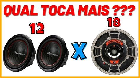 Qual Que Toca Mais Grave Ou Pioneer Somautomotivo Subwoofer